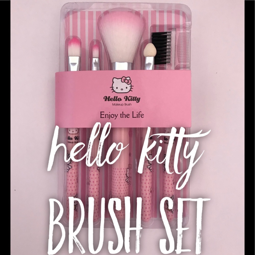Hello kitty brush set